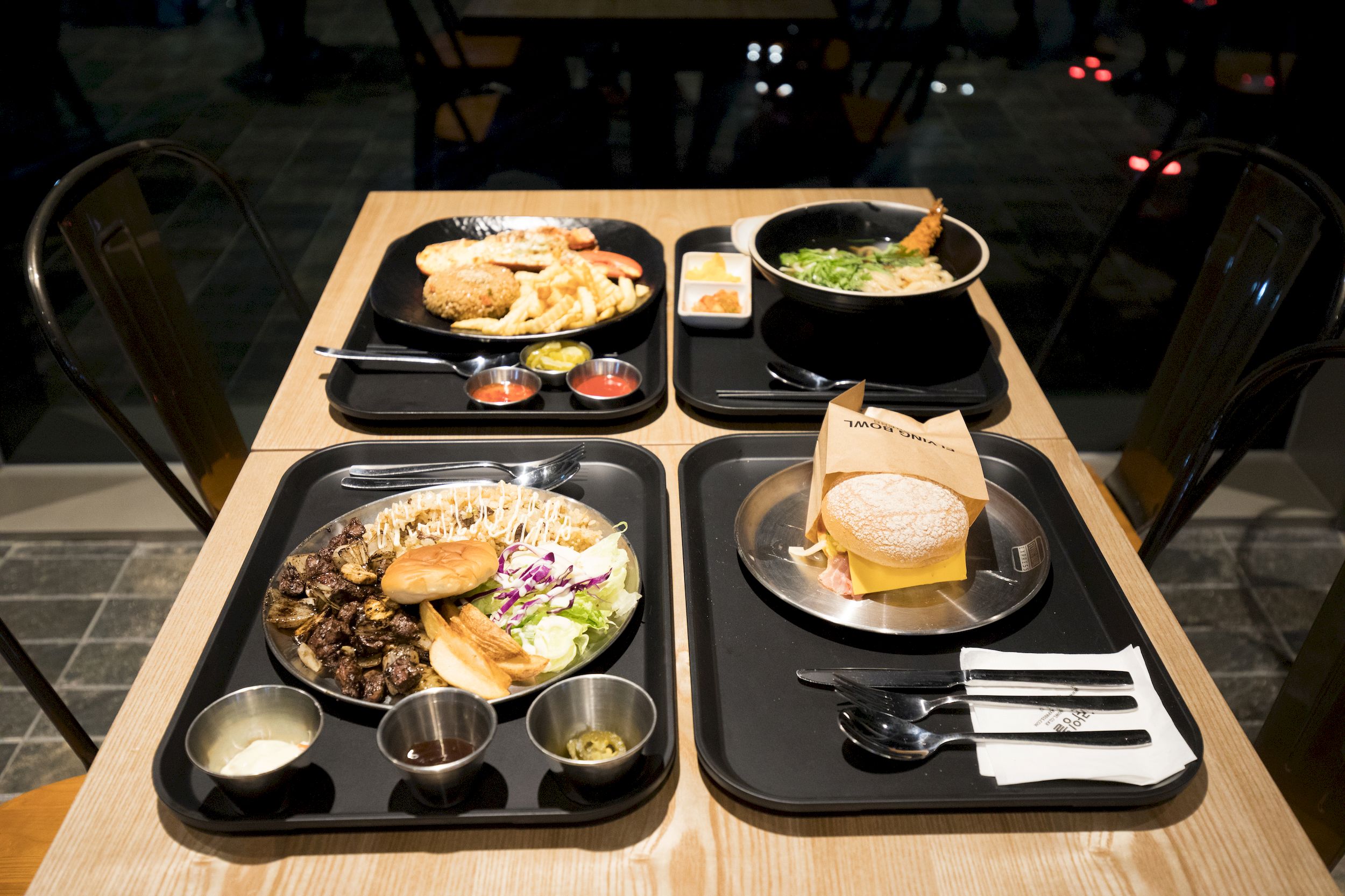 시흥하늘휴게소 푸드코트